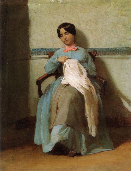 Portrait of Leonie Bouguereau, Adolphe William Bouguereau